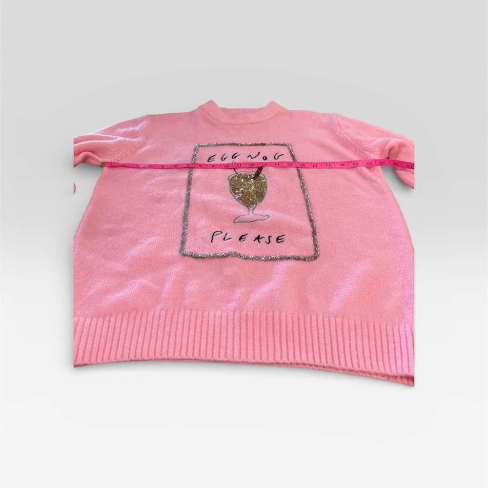 Nasty Gal Pink Graphic Sweater - Picture 3 of 7